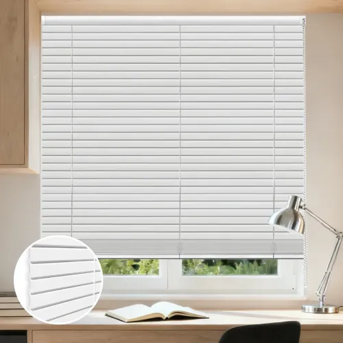 L-Shaped PVC Matte Finish Curved Blinds