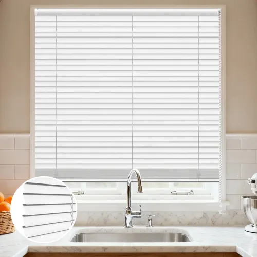 C-Shaped Matte Finish Aluminum Curved Blinds