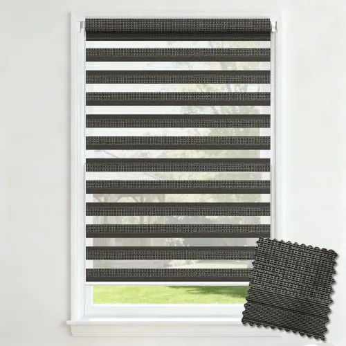 A101 No-Drill Uncased Zebra Blind
