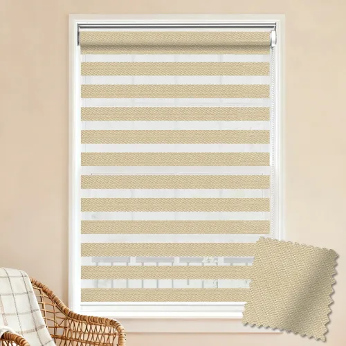 Elite Dimout Silent Bead Chain Zebra Blind with Brackets (A221)