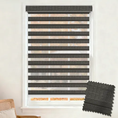 A101 Zebra Blind Curved Fabric Casing
