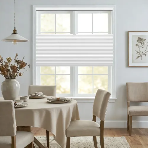 Blackout Cordless Top Down Bottom Up Cellular Shade — Flat