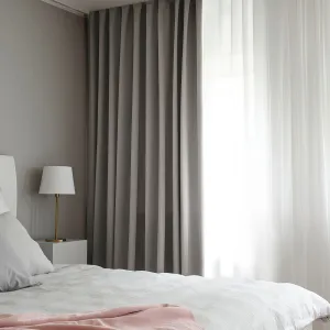 Dokie Blackout Pencil Pleat Curtains