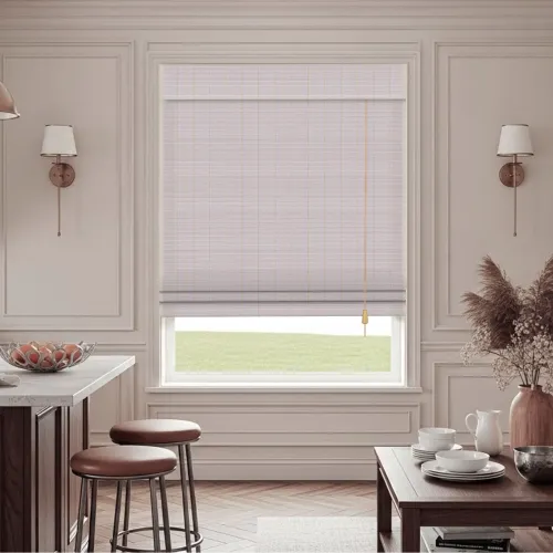Corded Bamboo Natural Woven Shade