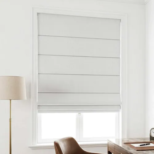 Cordless Blackout Cord Single Layer Roman Shade LM325