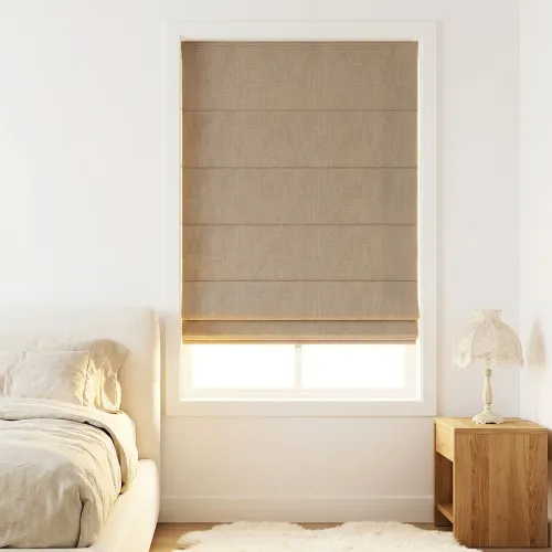 Cordless Blackout Cord Single Layer Roman Shade LM365