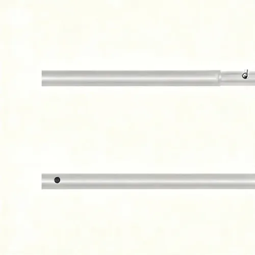 Bottom Rod with Splicing Design, Roll Up Shade Replacement Parts for Exterior sunshades, Outdoor louvers, 5FT/6FT/7FT/8FT