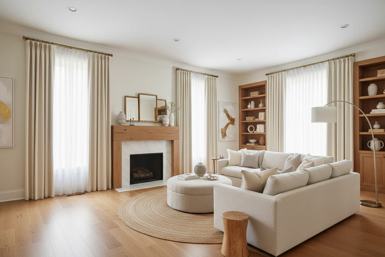 Modern Minimalist vs. Classic French: Choosing Hooks and Pleats for Different Interior Design Styles