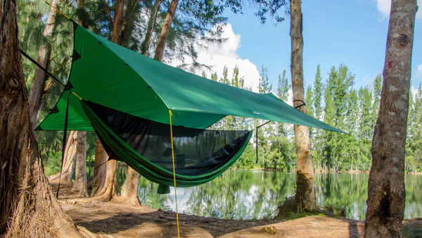Hammock Camping Under a Tarp: A Beginner’s Guide to Staying Dry in the Rain