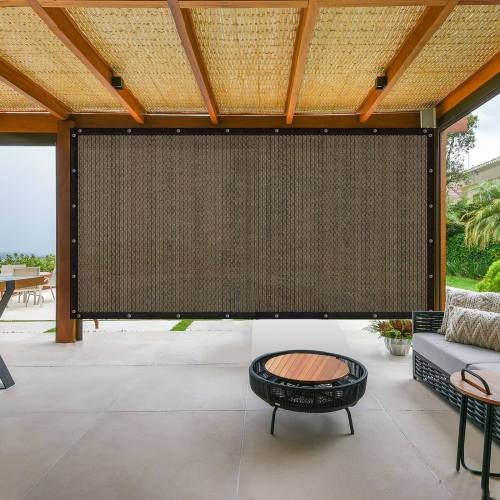 90% Mesh Pergola Shade Cover with Gromments