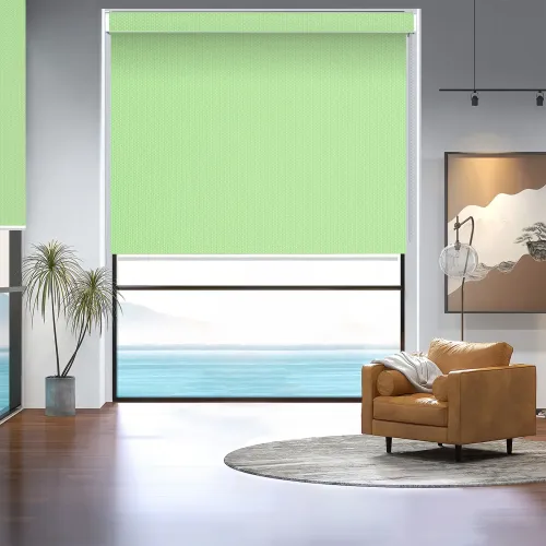 A112 Blackout Curved Shell Waterproof Roller Shade